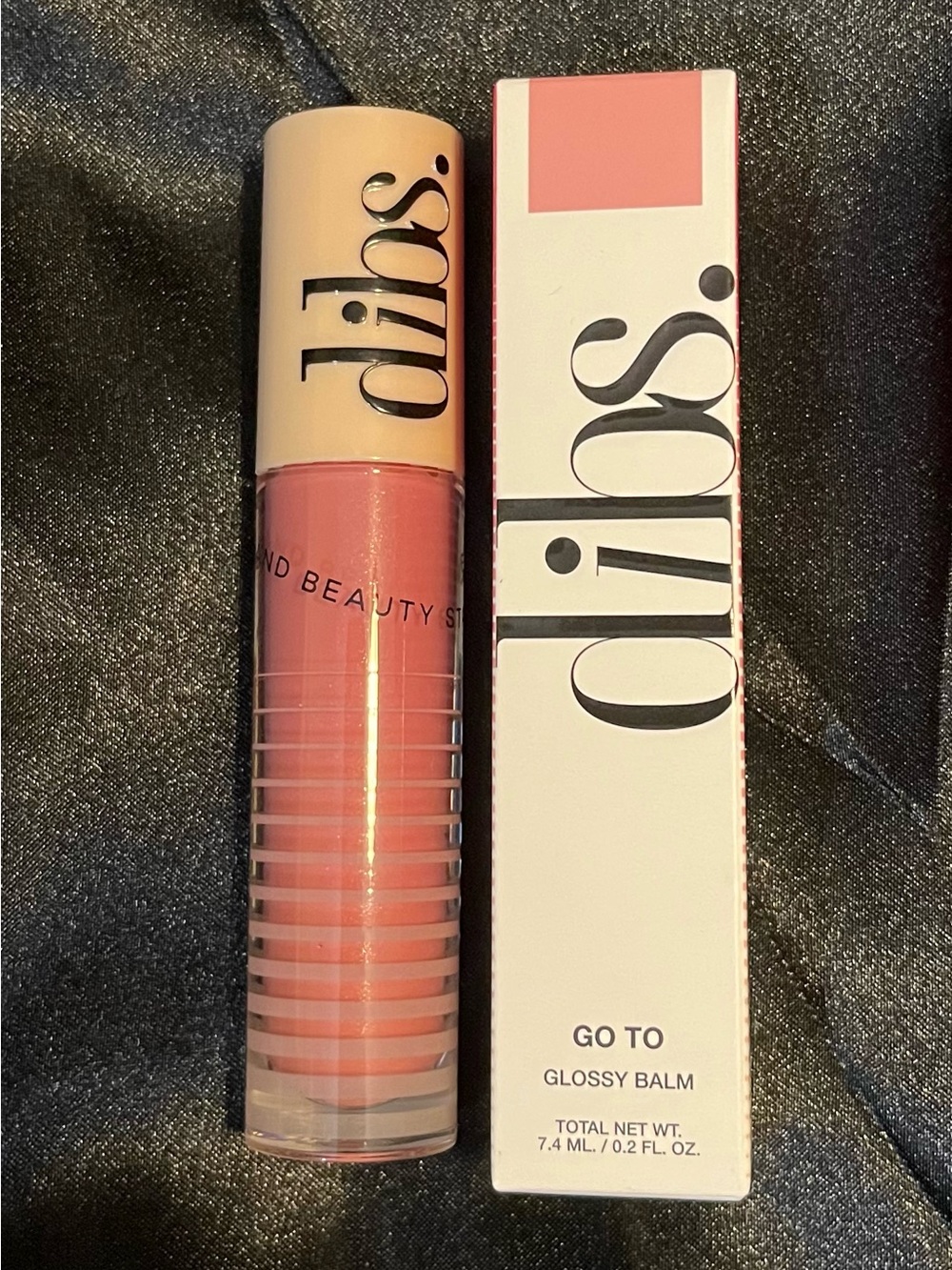 DIBS Beauty Go To Glossy Balm in the shade Effortless Pink